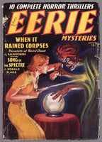 Eerie Mysteries Nov 1938 Fortune-Telling Mystic Saunders Cover - Pulp