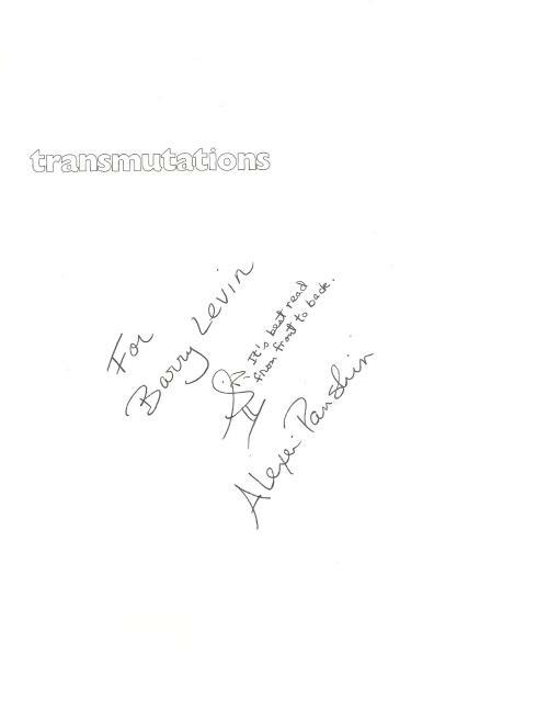 Tranmutations by Alexei Panshin (First Edition) Signed