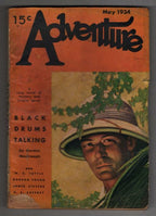 Adventure May 1934 Pulp McMillan Cvr; W.C. Tuttle; Gordon Young