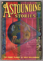 Astounding February 1932 Wesso Cvr Ray Cummings Jack Williamson - Pulp