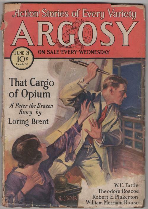 Argosy Jun 21 1930 Paul Stahr Cvr; Ralph Milne Farley; Theodore Roscoe