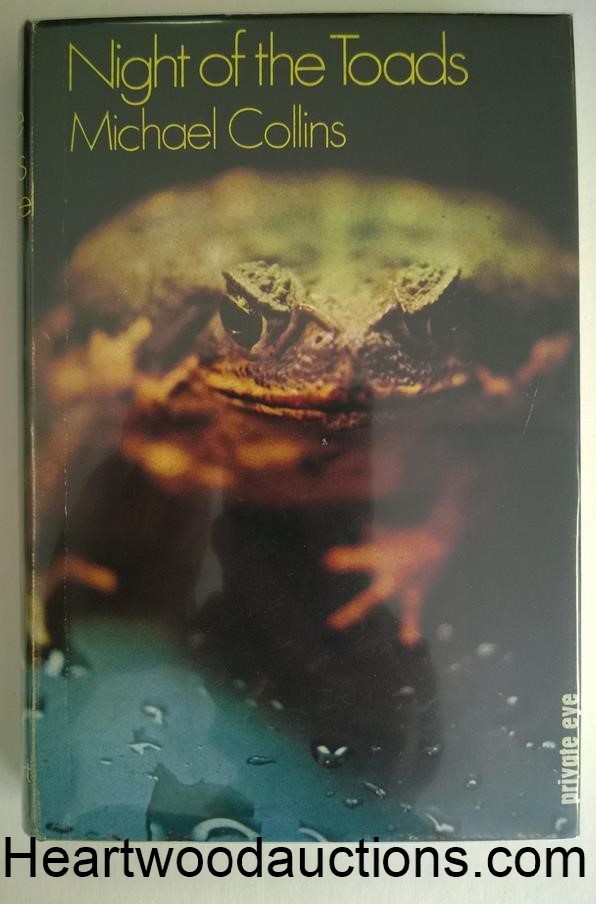 Night of the Toads by Michael Collins SIGNED FIRST