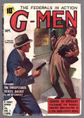 G-Men Sep 1937 Robert Sidney Bowen "Death Below Docks - Pulp