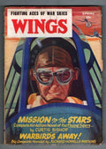 Wings 1946 Spring George Gross Cover Art, David Goodis - Traitor's Trail