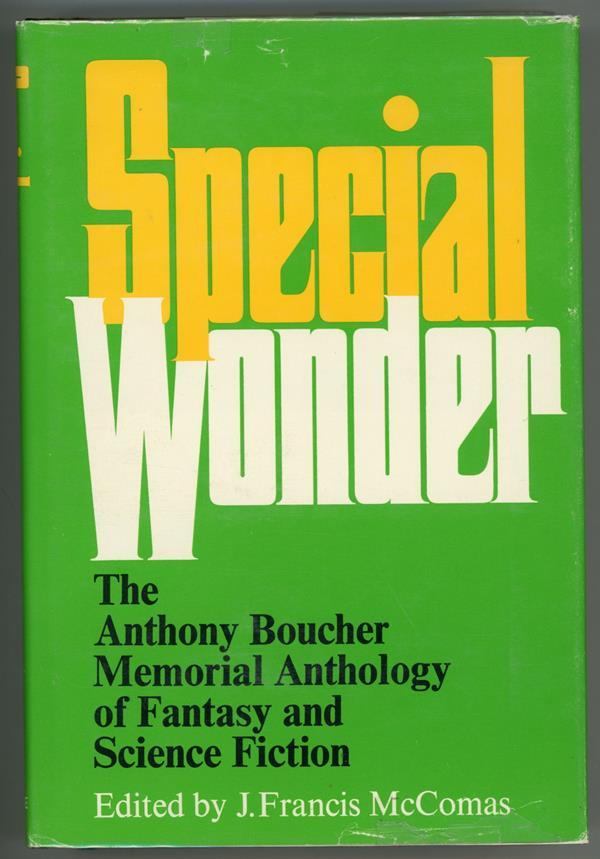 Special Wonder by J. Francis McComas 1st editio Review Copy- High Grade