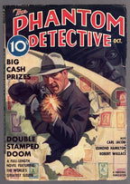 Phantom Detective Oct 1937 Belarski Tommy Gun cover; Jacobi - Pulp