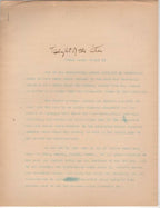 Five Historical Speculative Essays (Carbon Typed MS) by Arthur Louis Joquel II
