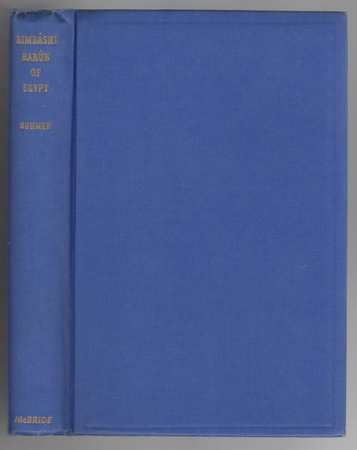 Bimbashi Baruk of Egypt by Sax Rohmer (First U.S. Edition)