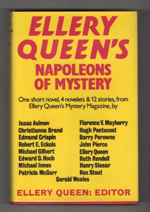 Ellery Queen's Napoleons of Mystery (First UK Edition) Gollancz File Copy