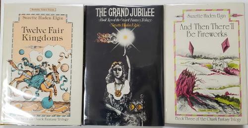 The Ozark Fantasy Trilogy by Suzette Haden Elgin (First Editions)