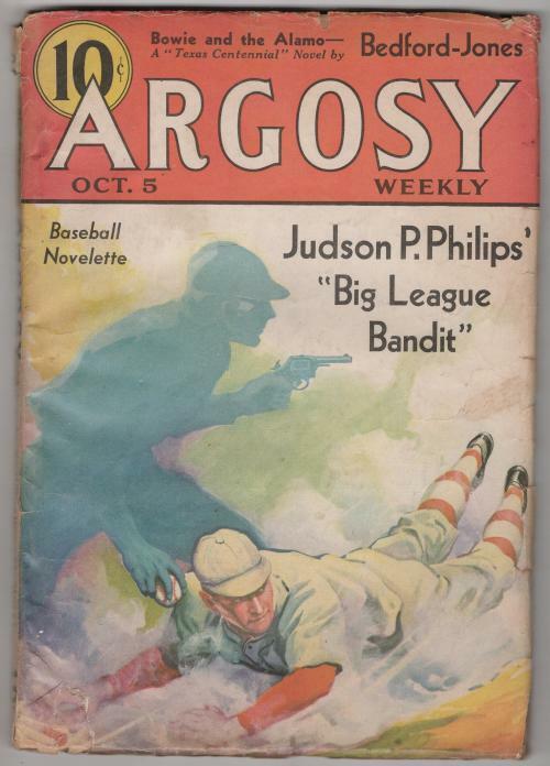 Argosy Oct 05 1935 Baseball Cvr; Judson P. Philips; H. Bedford-Jones
