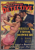 Hollywood Detective Jan 1942 #1 Classic Ward Good Girl Art Cvr - Pulp