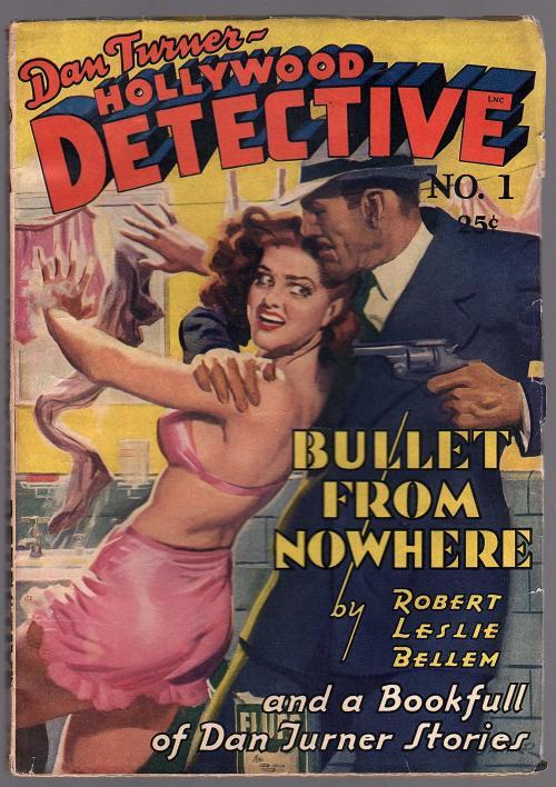 Hollywood Detective Jan 1942 #1 Classic Ward Good Girl Art Cvr - Pulp