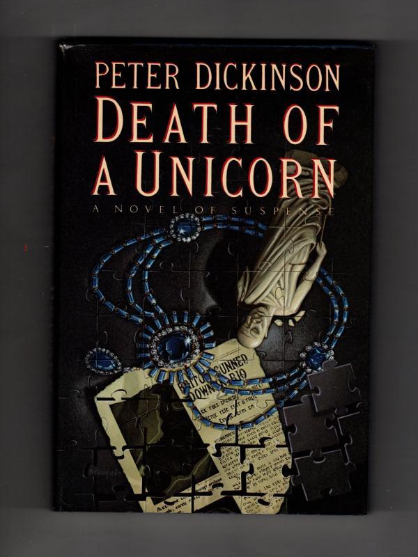 Death of a Unicorn by Peter Dickinson (First U.S. Edition)