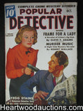 Popular Detective Oct 1938 Parkhurst Art, Murder Music