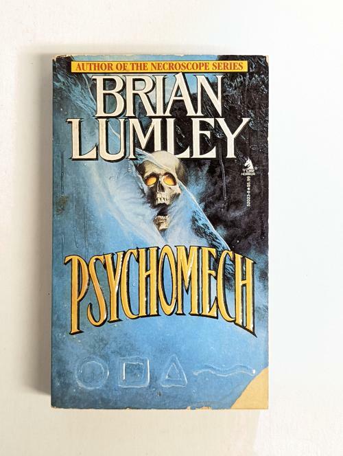 Psychomech by Brian Lumley Signed