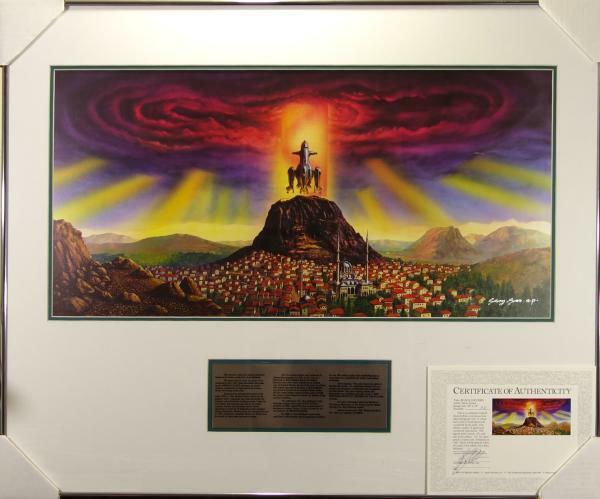 Scientology Sci-Fi BLACK GENESIS Gerry Grace LTD Art Print Signed Artist's Proof