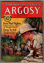 Argosy Aug 8 1931 Paul Stahr Cvr; R. M. Farley; Theodore Roscoe; Hulbert Footner