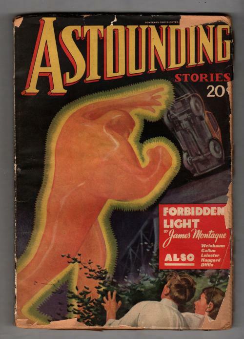 Astounding Dec 1935 Murray Leinster; James Montaque "Forbidden Light"