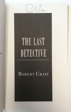 The Last Detective by Robert Crais (First Edition) Signed