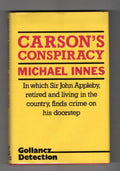 Carson's Conspiracy by Michael Innes (First Edition) Gollancz File Copy