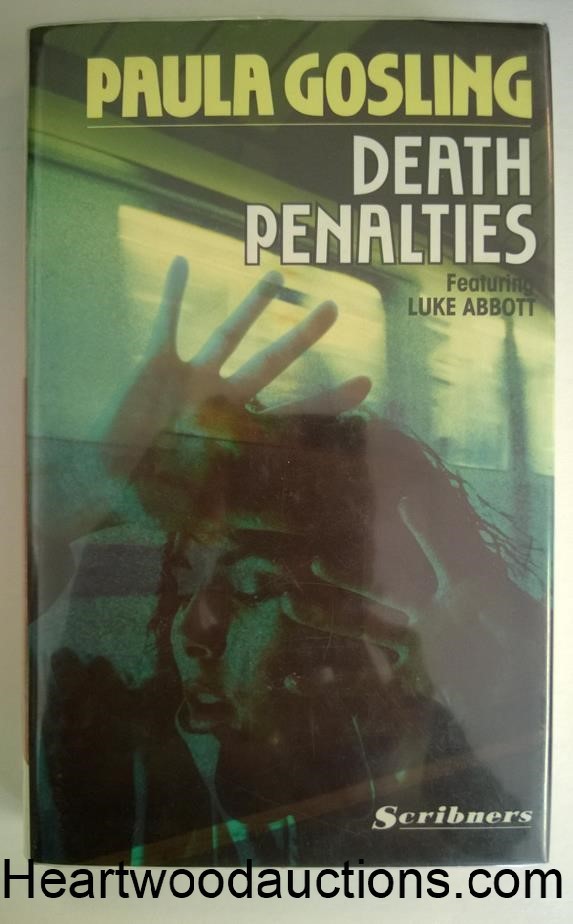 DEATH PENALTIES by Paula Gosling SIGNED FIRST- High Grade