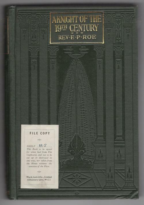 A Knight of the Nineteenth Century by Rev. E. P. Roe (Ward Lock File Copy)