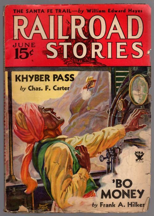 Railroad Stories Jun 1934 Watson Cvr; Waters; Hayes; Earp