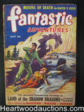 Fantastic Adventures May  1941 Invisible Robin Hood Dragon shadow