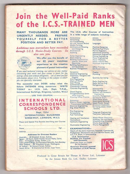 Terror Tales (British) Issue 3 I am Frankenstein - Pulp