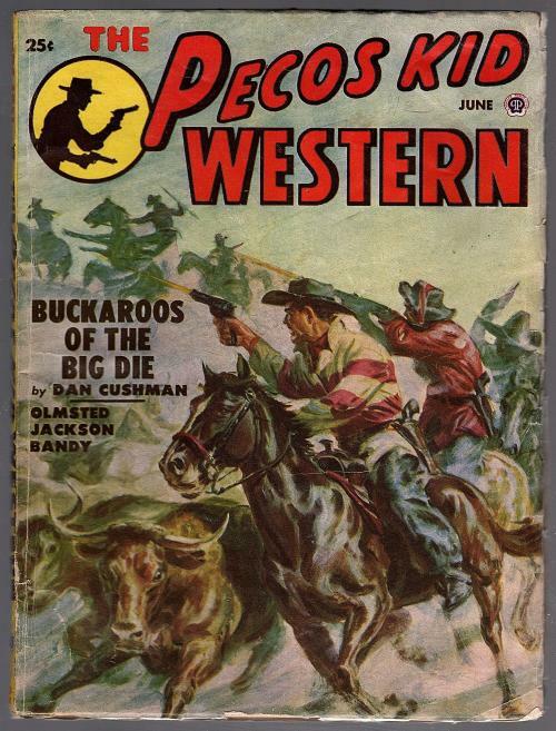 Pecos Kid Western Jun 1951 Harry F. Olmsted, Norman Saunders cover