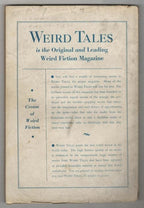 Weird Tales Oct 1935 Doctor Satan; Brundage Cvr - Pulp