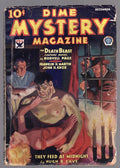 Dime Mystery Dec 1933 Walter Baumhofer Cvr, Hugh B. Cave - Pulp