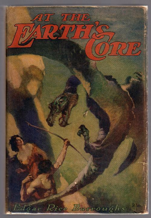 At the Earth's Core by Edgar Rice Burroughs (First Edition) Signed