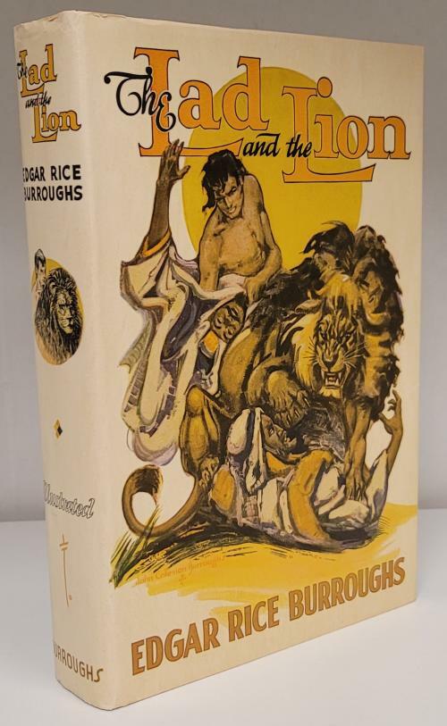 The Lad and the Lion by Edgar Rice Burroughs 1st Edition John Coleman Burroug...