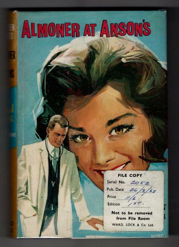 Almoner at Anson's by Kathleen Treves (First Edition) Ward Lock File Copy