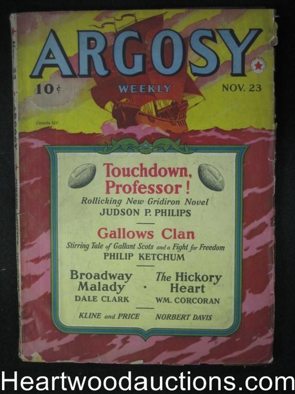 Argosy Nov 23, 1940 O.A. Kline and E.H. Price Satans on Saturn pt 4