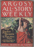 Argosy Mar 21 1925 Modest Stein Cvr; Ralph Milne Farley; Max Brand