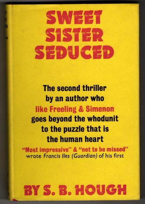 Sweet Sister Seduced by S.B. Hough (First UK Edition) Gollancz File Copy