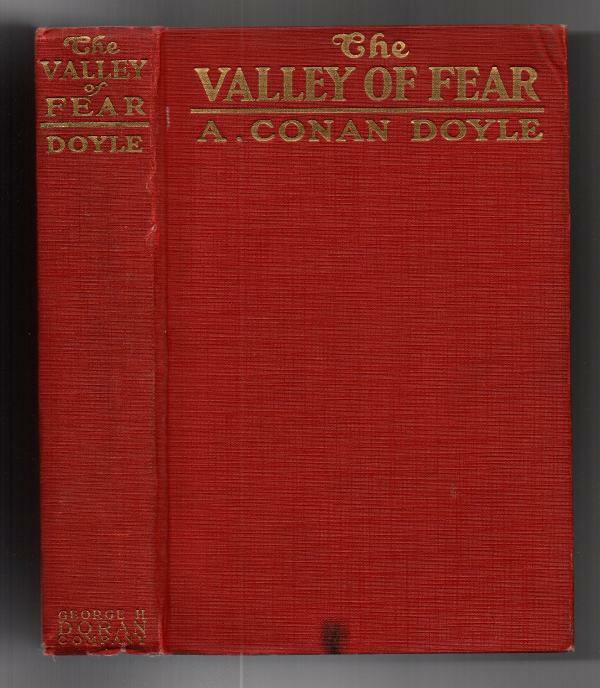 The Valley of Fear by Sir Arthur Conan Doyle (First Edition) Illustrated