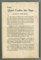 Quiet Under the Sun by Kevin Fitzgerald (First U.S. Edition)