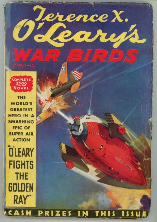 Terrance X. O'Leary's War Birds Mar 1935 Belarski Cover; FIRST