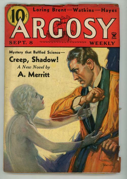 Argosy Sep 08 1934 A. Merritt Creep, Shadow! - Loring Brent