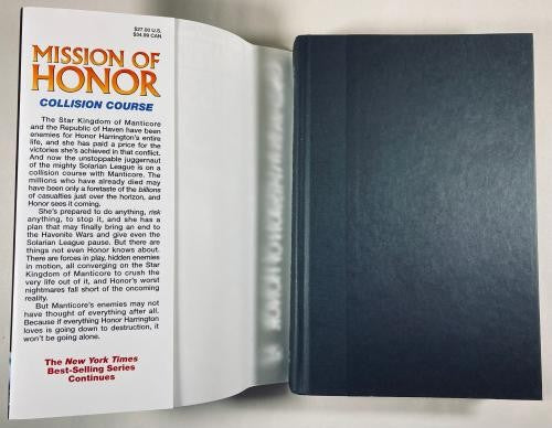 Mission of Honor by David Weber (First Edition) Signed