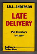 Gollancz Detection Late Delivery by J.R.L. Anderson Publisher's File Copy