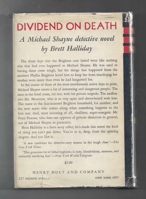 The Private Practice of Michael Shayne by Brett Halliday (First Edition)