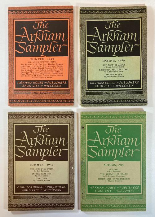 The Arkham Sampler 1948-1949 Complete (8 Volumes) First Edition