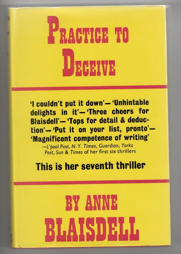 Practice to Deceive (First Edition) File Copy