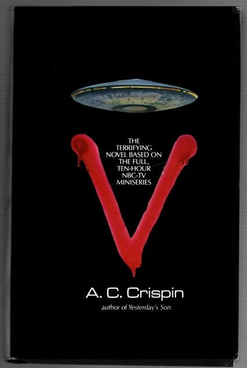 V by A. C. Crispin (First Edition) Gregg Press SF, TV Series Tie-in Signed