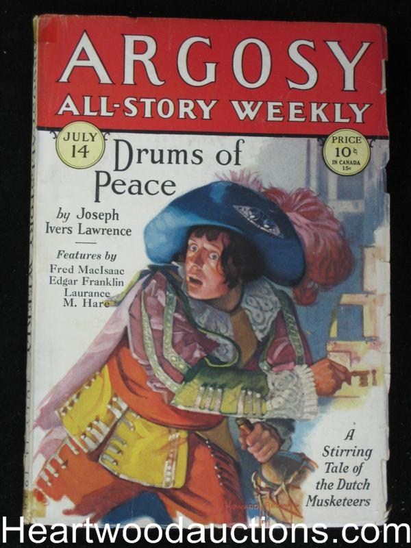 Argosy July 14, 1928 Dutch Musketeers Cvr
